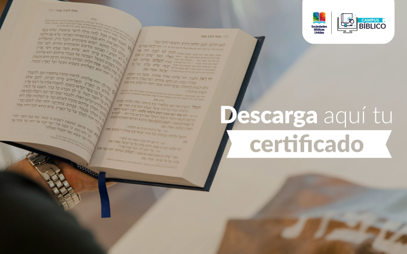 Certificado - Curso Internacional en Hebreo III y IV - 2025
