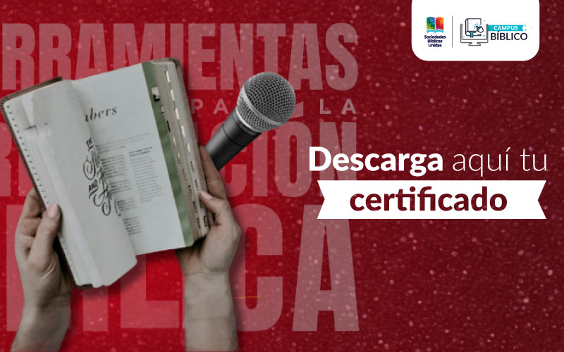 Certificado - Diplomado Internacional en Predicación Bíblica - 2025