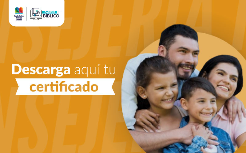 Certificado - Consejería y Orientación Familiar 2025